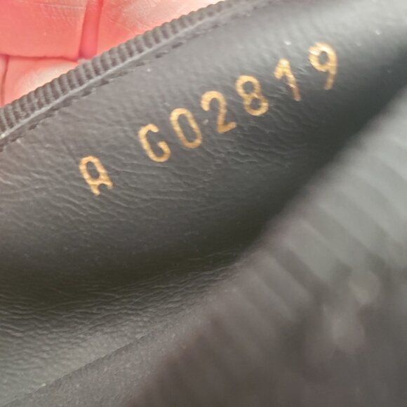 CHANEL Black Suede & Gold Cap Toe Ballet Flats - Size EU 37; Style # AG02819 - Picture 14 of 15